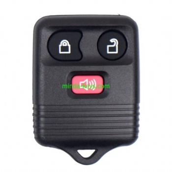 FO-214 Ford Universal Remote Shell 3 button with Red Button