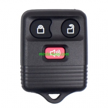  FO-214 Ford Universal Remote Shell 3 button with Red Button	