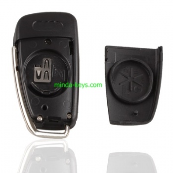  Audi Flip Remote Shell HU66 3 Button	