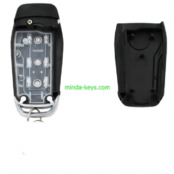  FO-232 Ford Flip Remote Shell 3 Button No Blade	