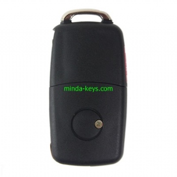  VW-204 VW Flip Remote Shell for Golf-Polo HU66 4 Button	