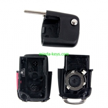  VW-204 VW Flip Remote Shell for Golf-Polo HU66 4 Button	