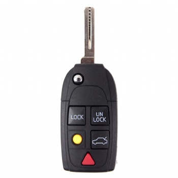  VO-214 Volvo Flip Remote Shell NE66 5 Button	