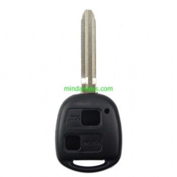  TY-205 Toyota Keyless Entry Remote Fob Replacement Key Shell Case And 2 Button	