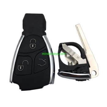  MB-247 New Type Mercedes Benz Smart Remote Shell 3 Button with emergence key	