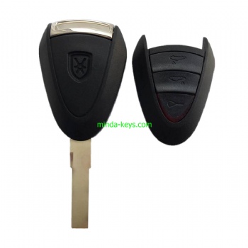 PO-207 Porsche Remote Shell 3 button HU66 Blade