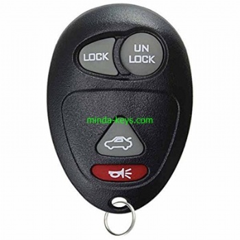  BU-202 Buick Keyless Remote shell 4 button for FCC L2C0007T	