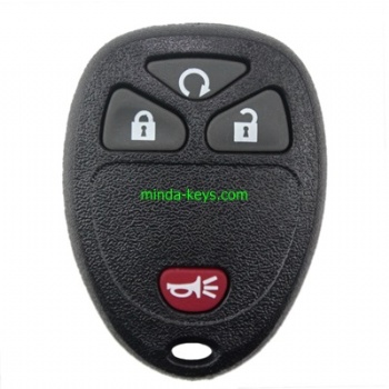  BU-233 Buick Chevrolet GMC Keyless Remote shell 4 button	