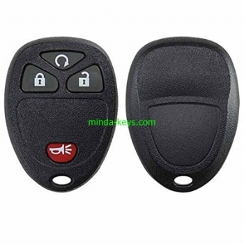  BU-233 Buick Chevrolet GMC Keyless Remote shell 4 button	