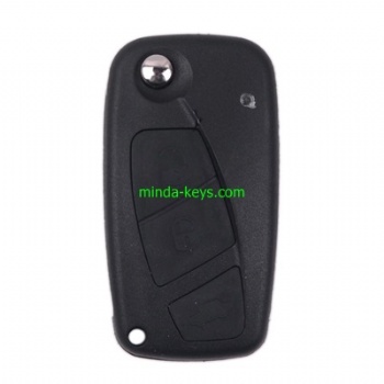  FI-203 Fiat Flip Remote Shell 3 button SIP22 Blade	