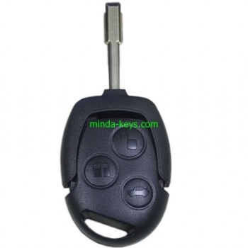 FO-204+205 Ford Mondeo Remote Shell 3 button with FO21AP Horse Shoes