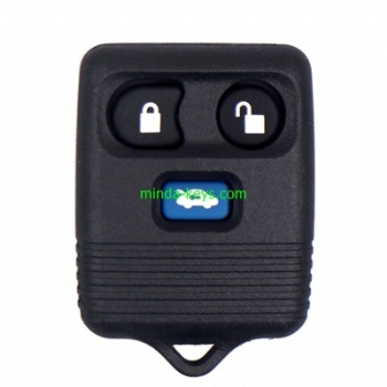 FO-243 Ford Universal Remote Shell 3 button with Blue Button