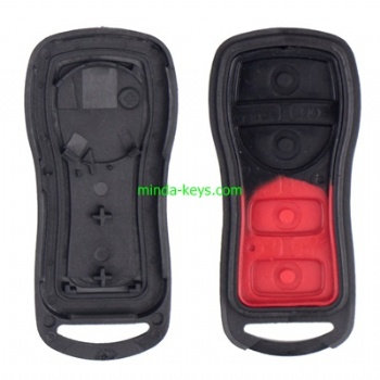  NI-205 Nissan Keyless Remote Shell 3 Button	