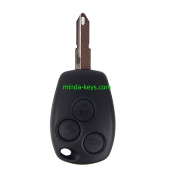  RN-202 Renault Remote Shell 3 Button with NE73 Blade	