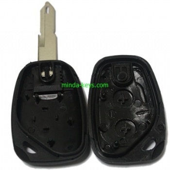  RN-208 Renault Remote Shell 2 Button with NE73 Blade	