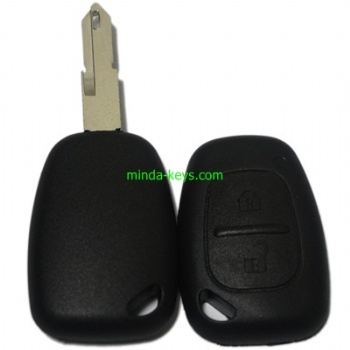  RN-208 Renault Remote Shell 2 Button with NE73 Blade	