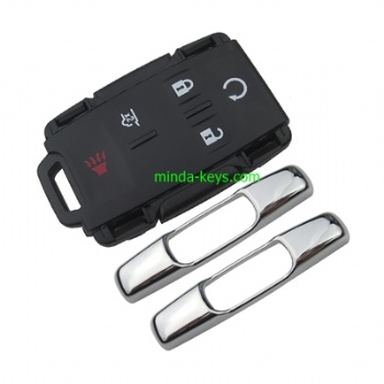  CHE-241 Blank Keyless Entry Fob Shell For G-M-C Sierra Yukon G-M for Cadillac Chevrolet	