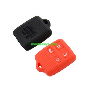  FOSC-1 Silicone Car Key Case Cover For Ford Universal Remote Shell	