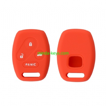 HOSC-1 Silicone Car Key Case Cover For Honda Remote Shell