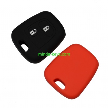 PESC-1 Silicone Car Key Case Cover For Peugeot Citroen Prox Remote Shell