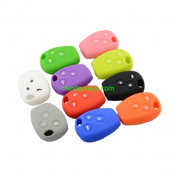  RNSC-2 Silicone Car Key Case Cover For Renault Remote Shell	