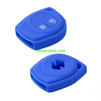  SUSC-1 Silicone Car Key Case Cover For Suzuki Remote Shell	