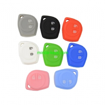  SUSC-1 Silicone Car Key Case Cover For Suzuki Remote Shell	