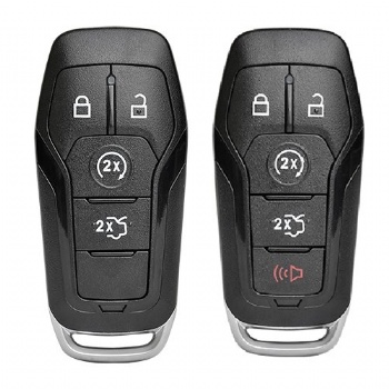 FO-255 256 Ford Smart Remote Shell with HU101 Emergency key